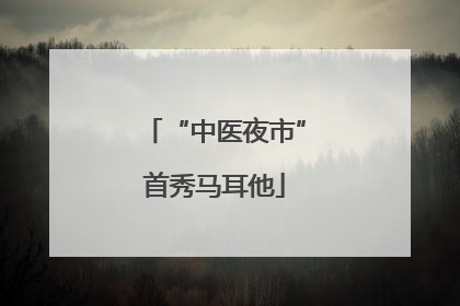 “中医夜市”首秀马耳他