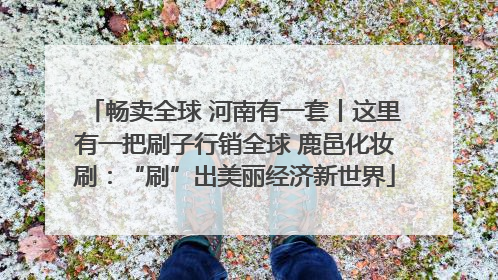 畅卖全球 河南有一套丨这里有一把刷子行销全球 鹿邑化妆刷：“刷”出美丽经济新世界