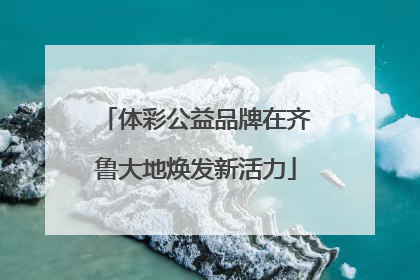 体彩公益品牌在齐鲁大地焕发新活力