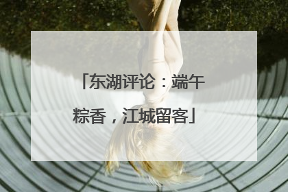 东湖评论：端午粽香，江城留客