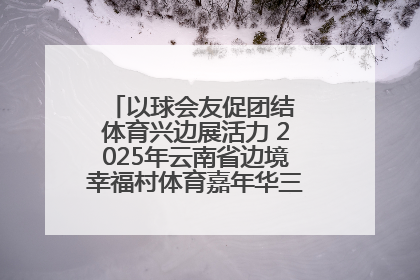 以球会友促团结 体育兴边展活力 2025年云南省边境幸福村体育嘉年华三人篮球赛圆满收官