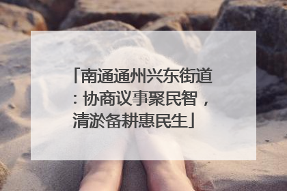 南通通州兴东街道：协商议事聚民智，清淤备耕惠民生