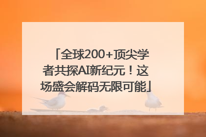 全球200+顶尖学者共探AI新纪元！这场盛会解码无限可能