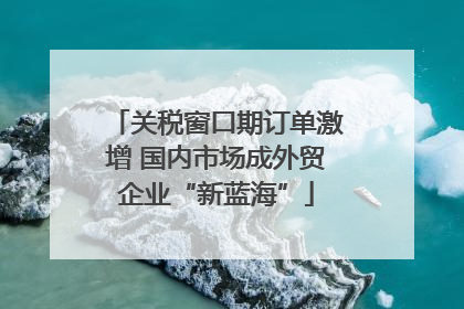 关税窗口期订单激增 国内市场成外贸企业“新蓝海”