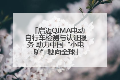 启迈QIMA电动自行车检测与认证服务 助力中国“小电驴”驶向全球