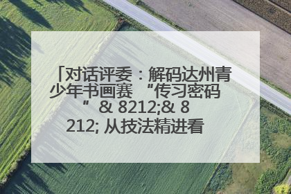 对话评委：解码达州青少年书画赛 “传习密码”& 8212;& 8212; 从技法精进看文化传承新活力
