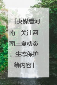 央媒看河南｜关注河南三夏动态、生态保护等内容