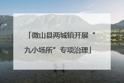 微山县两城镇开展“九小场所”专项治理