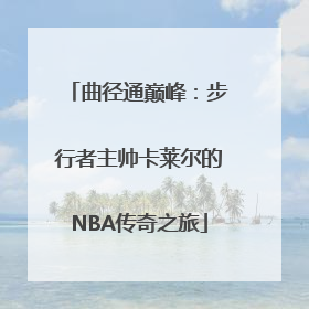 曲径通巅峰：步行者主帅卡莱尔的NBA传奇之旅