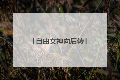 自由女神向后转