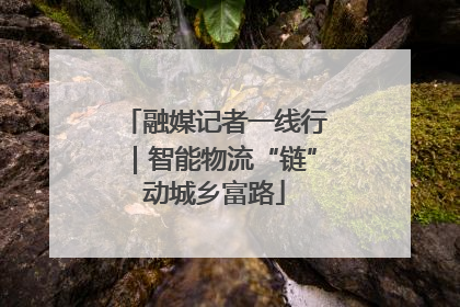 融媒记者一线行｜智能物流“链”动城乡富路