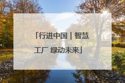 行进中国｜智慧工厂 绿动未来