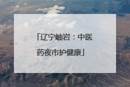 辽宁岫岩：中医药夜市护健康