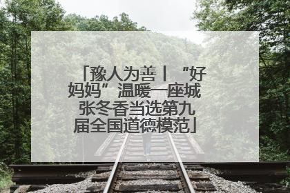 豫人为善丨“好妈妈”温暖一座城 张冬香当选第九届全国道德模范