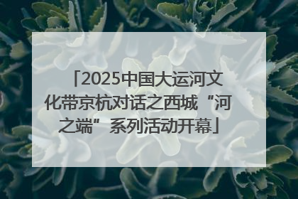 2025中国大运河文化带京杭对话之西城“河之端”系列活动开幕